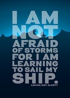 Inspirational quote about sailing
