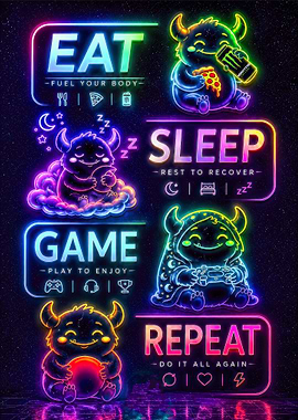 Gamer Monster Cycle