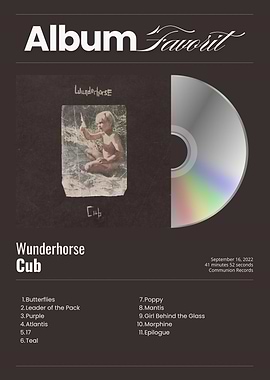 Wunderhorse Cub Album Cover