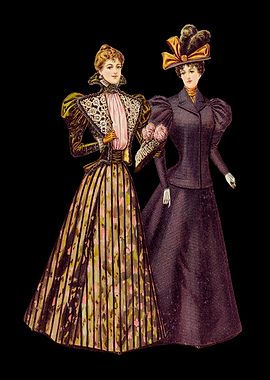 Vintage Fashion Illustration