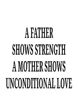 Father and Mother Love Quote