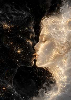 Cosmic Embrace of Day and Night