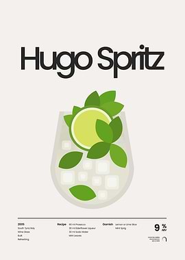 Hugo Spritz Cocktail