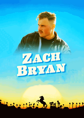 Zach Bryan Poster