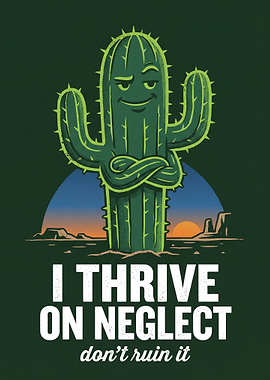 Cactus Thrives on Neglect