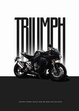 Triumph Speed Triple 1200 RR Bond Edition