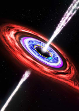 Black Hole with Jets and Accretion Disk