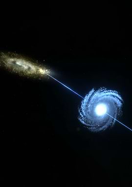 Galaxy and Pulsar