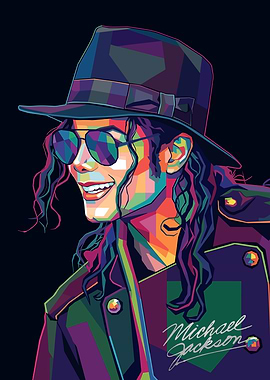 Michael Jackson Pop Art Portrait