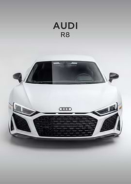 Audi R8 Front View
