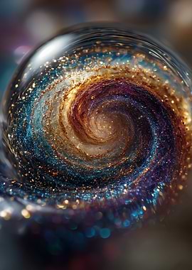 Cosmic Swirl in a Sphere