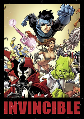 Invincible Comic Book Cover