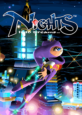 Nights into Dreams Video Game Art