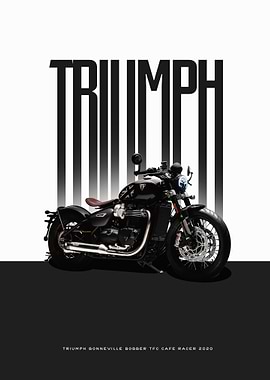 Triumph Bonneville Bobber TFC Cafe Racer