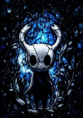 Hollow Knight Stained Glass Art