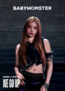 BABYMONSTER 'WE GO UP' Album Cover