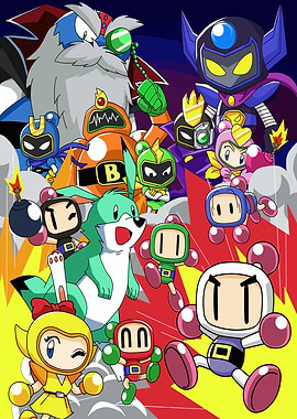 Bomberman Characters and Enemies