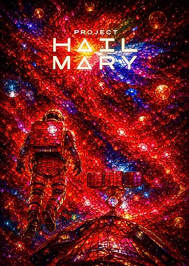 Project Hail Mary Astronaut in Space