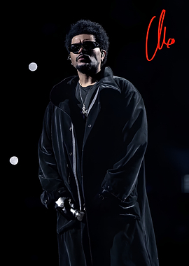 The Weeknd Performing on Stage