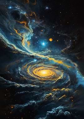 Swirling Galaxy Nebula
