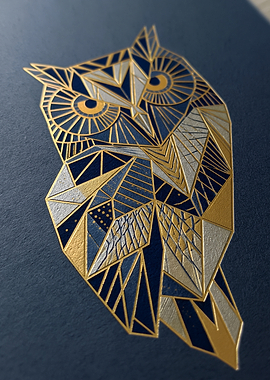 Geometric Owl Design