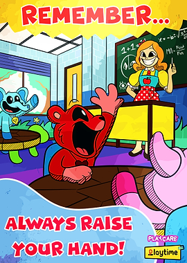 Playtime Characters in a Classroom