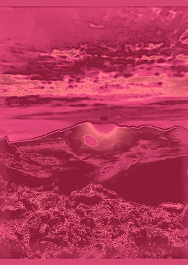 Surreal Mountain Sunrise