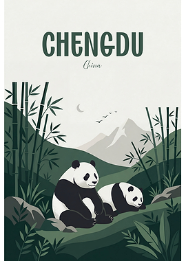 Chengdu Pandas and Bamboo Forest