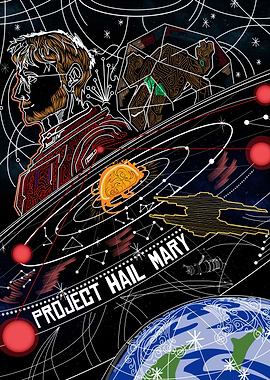 Project Hail Mary Space Art