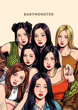 BABYMONSTER Group Portrait