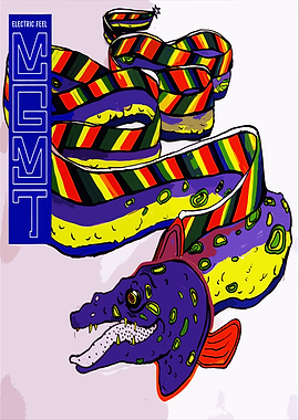 MGM T Electric Eel Art