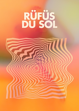 Rufus Du Sol Abstract Art