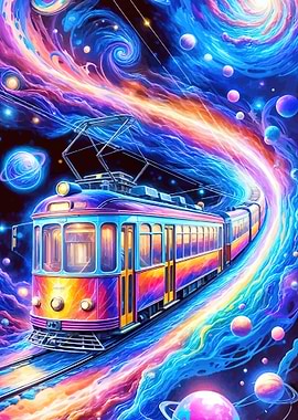 Cosmic Tram Journey