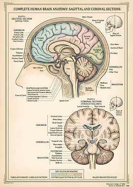 Human Brain Anatomy Diagram