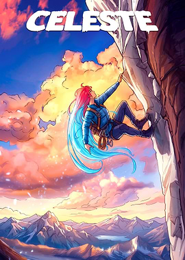 Celeste Game Cover Art