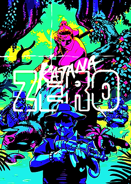 Katana Zero Video Game Poster