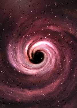 Black Hole Swirl Nebula