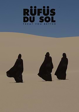 Rufus Du Sol Desert Scene