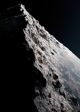 Close-up of a Rocky Asteroid Surface