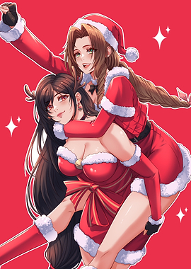 Final Fantasy Aerith And Tifa