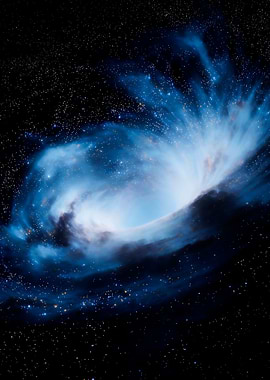 Cosmic Black Hole Swirl