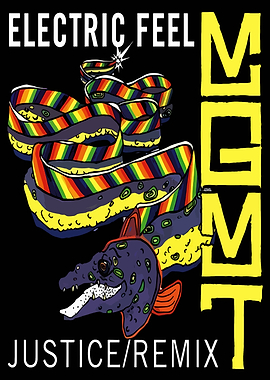 MGMT Electric Feel Remix Art