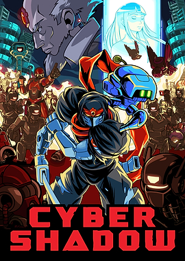 Cyber Shadow Game Poster