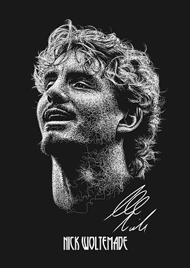 Nick Woltemade Scribble Art