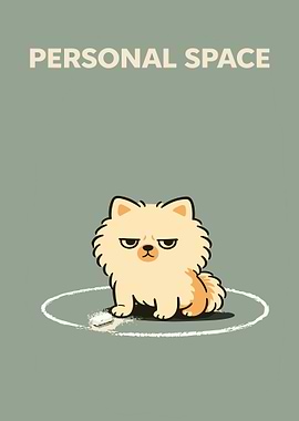Funny Dog Demands Personal Space