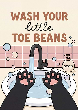 Wash Your Little Toe Beans