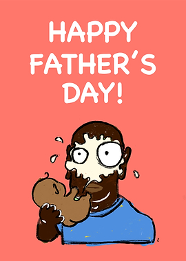 Dad Life — Funny Happy Father's Day Gift Print