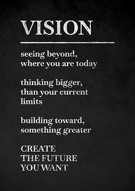 Vision Motivational Quote