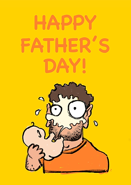Dad Life — Funny Happy Father's Day Gift Print