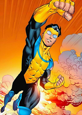Invincible Flying in the Sky